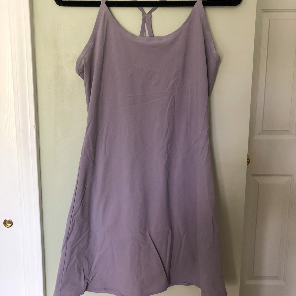 Outdoor Voices earl grey exercise dress